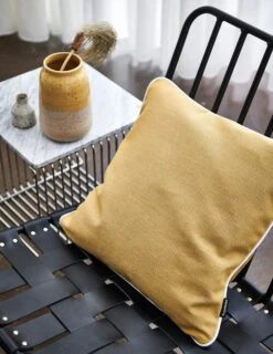 Sunny Cushion Amber, 44x44 Cm -Sagaform Shop pappelina sunny cushion amber 2