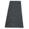 Svea Rug Black Metallic/Black, 70x160 Cm -Sagaform Shop pappelina svea rug black metallic black 10