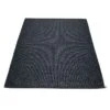 Svea Rug Black Metallic/Black, 180x260 Cm -Sagaform Shop pappelina svea rug black metallic black 16