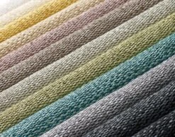 Svea Rug Grey Metallic/Grey, 70x320 Cm -Sagaform Shop pappelina svea rug grey metallic light grey 2