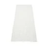 Svea Rug White Metallic/White, 70x320 Cm -Sagaform Shop pappelina svea rug white metallic white 8