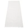 Svea Rug White Metallic/White, 70x400 Cm -Sagaform Shop pappelina svea rug white metallic white 9