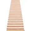 Teo Rug Brick Red / Beige / Vanilla, 70x300 Cm -Sagaform Shop pappelina teo rug brick red beige vanilla 3