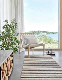 Teo Rug Brown / Beige / Vanilla, 140x200 Cm -Sagaform Shop pappelina teo rug brown beige vanilla 0 3