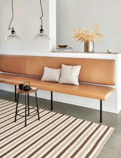 Teo Rug Brown / Beige / Vanilla, 180x260 Cm -Sagaform Shop pappelina teo rug brown beige vanilla 1 2