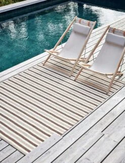 Teo Rug Brown / Beige / Vanilla, 180x260 Cm -Sagaform Shop pappelina teo rug brown beige vanilla 2 2