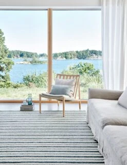 Teo Rug Sage / Army / Vanilla, 180x260 Cm -Sagaform Shop pappelina teo rug sage army vanilla 0 4