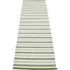 Teo Rug Sage / Army / Vanilla, 70x240 Cm -Sagaform Shop pappelina teo rug sage army vanilla 3