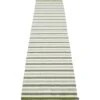 Teo Rug Sage / Army / Vanilla, 70x300 Cm -Sagaform Shop pappelina teo rug sage army vanilla 4