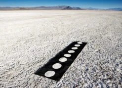 Vera Rug 70x450 Cm, Black/Vanilla -Sagaform Shop pappelina vera rug black vanilla 2 2