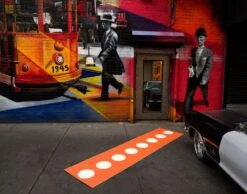 Vera Rug 70x300 Cm, Black/Vanilla -Sagaform Shop pappelina vera rug black vanilla 3 1