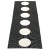 Vera Rug 70x300 Cm, Black/Vanilla -Sagaform Shop pappelina vera rug black vanilla 7