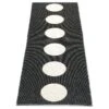 Vera Rug 70x450 Cm, Black/Vanilla -Sagaform Shop pappelina vera rug black vanilla 9