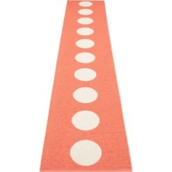 Vera Rug Flamingo / Vanilla, 70x375 Cm