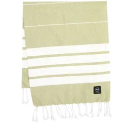 Alma Hamam Bath Sheet 80x180 Cm, Green