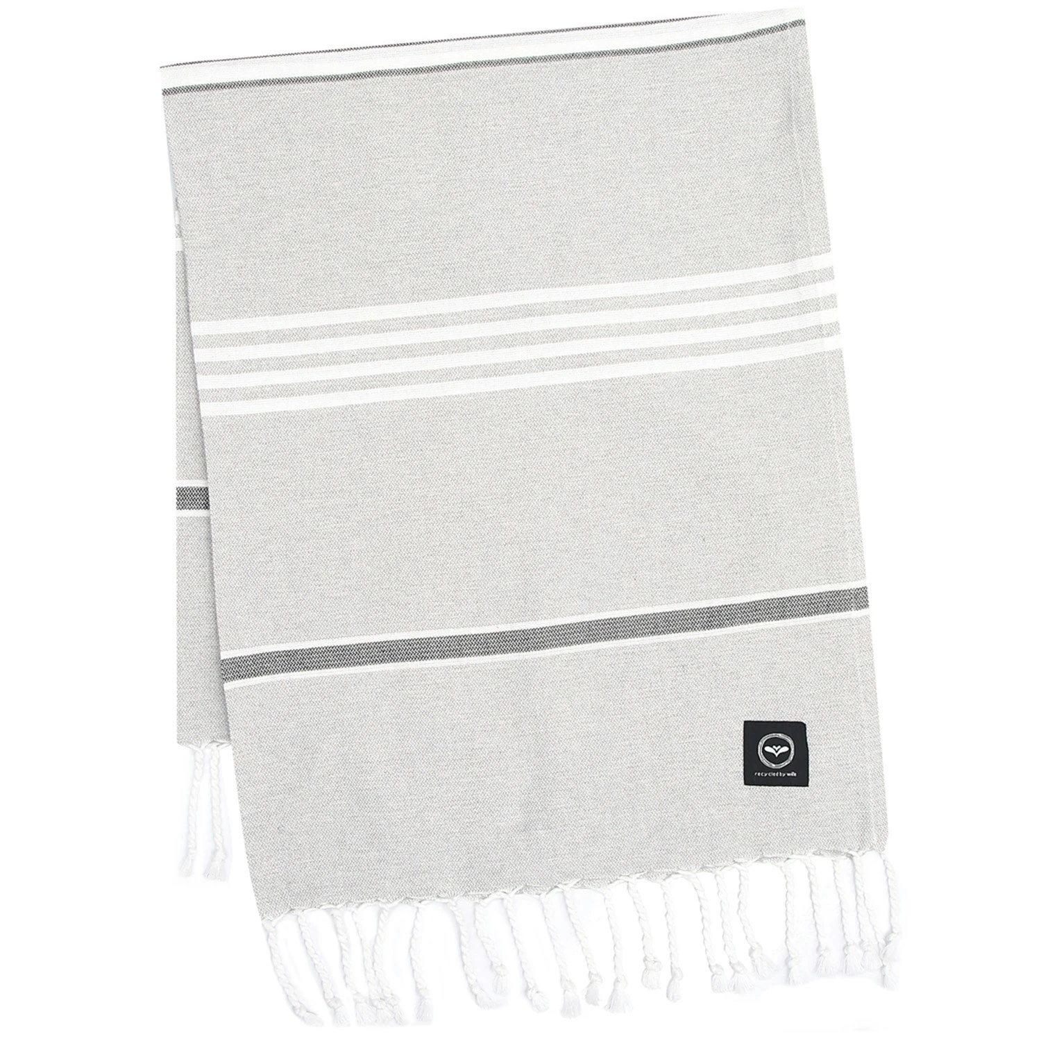 Koster Hamam Bath Sheet 80x180 Cm, Light Grey 3 Koster Hamam Bath Sheet 80x180 Cm, Light Grey