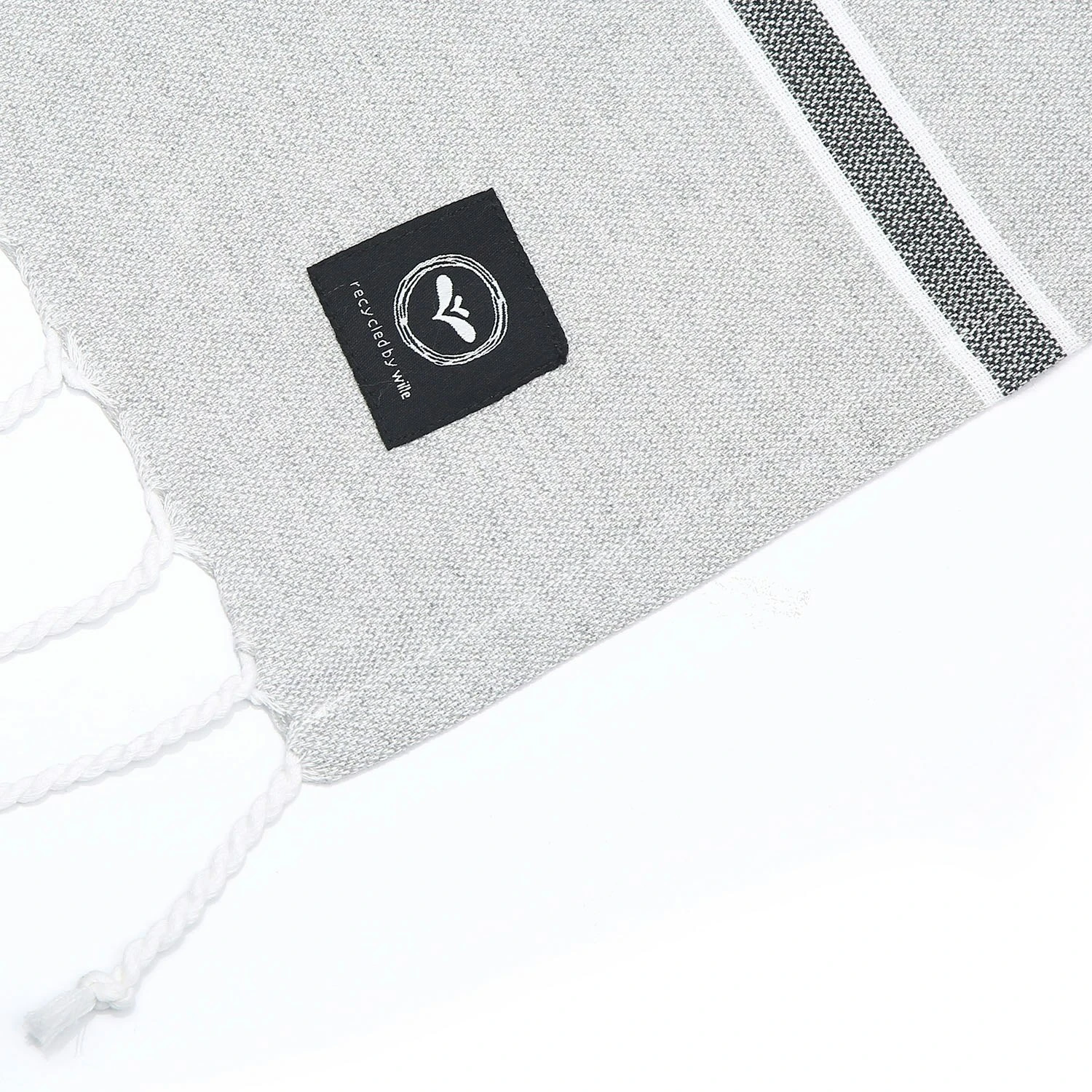 Koster Hamam Bath Sheet 80x180 Cm, Light Grey 4 Koster Hamam Bath Sheet 80x180 Cm, Light Grey - Image 2