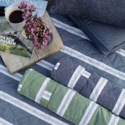 Svea Beach Mattress With Pillow 70x170 Cm, Marin -Sagaform Shop recycled by wille svea beach mattress 5