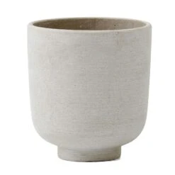 &Tradition Collec Planter Ø12x13 Cm, Silver