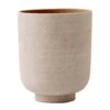 &Tradition Collect Planter Ø15x18 Cm, Ochre -Sagaform Shop tradition collect planter sc70 dia15 x h18 cm 6